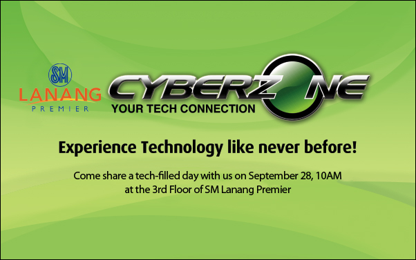 SM Lanang Premier CYBERZONE invitation opens September 28, 2012