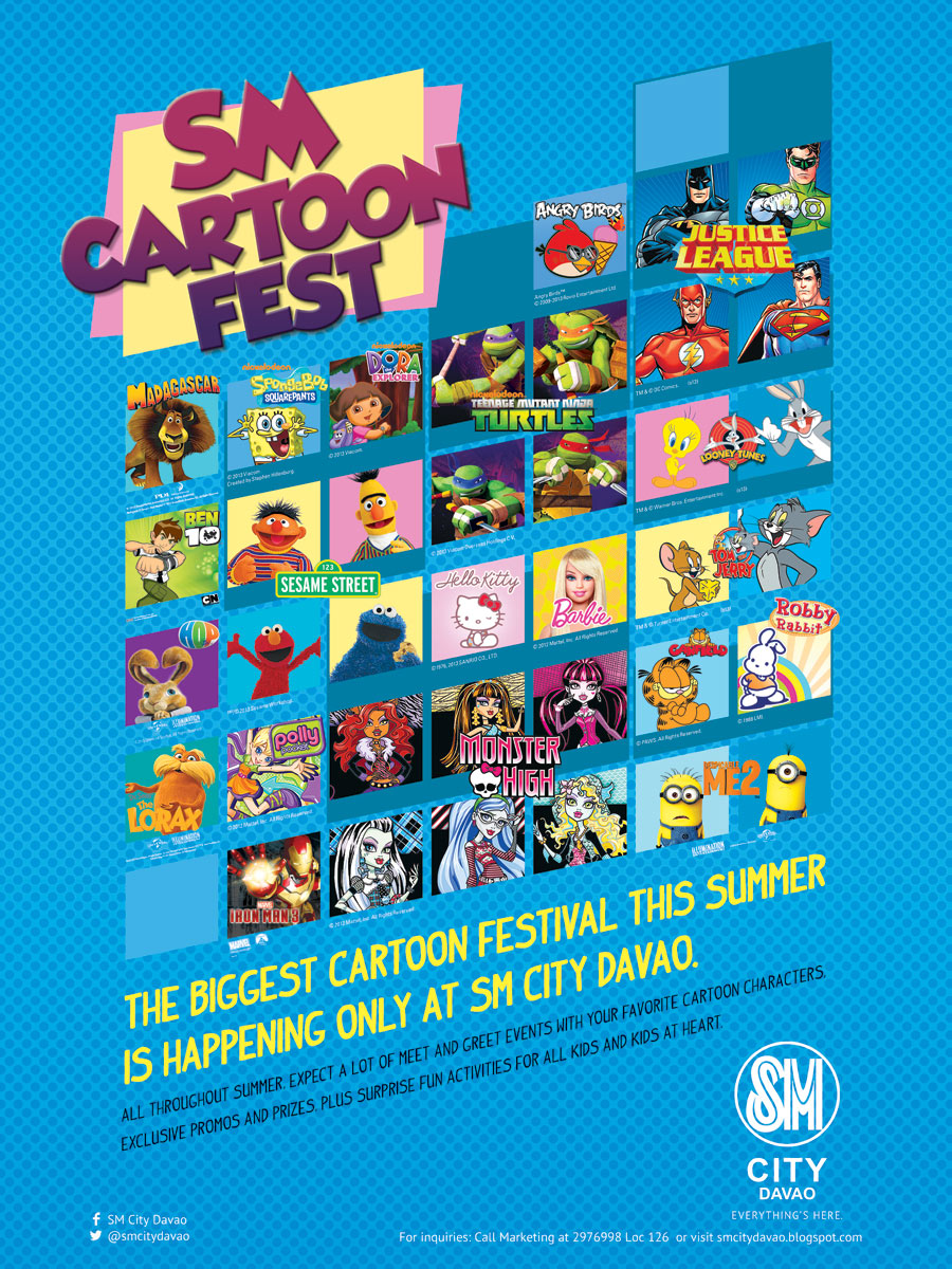 SM City Davao Cartoon Fest May 2013