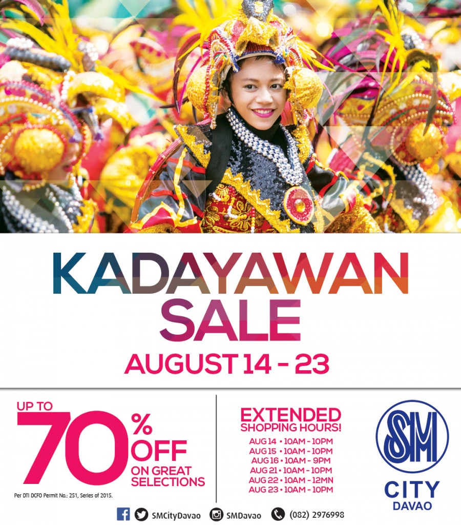 Kadayawan Sale