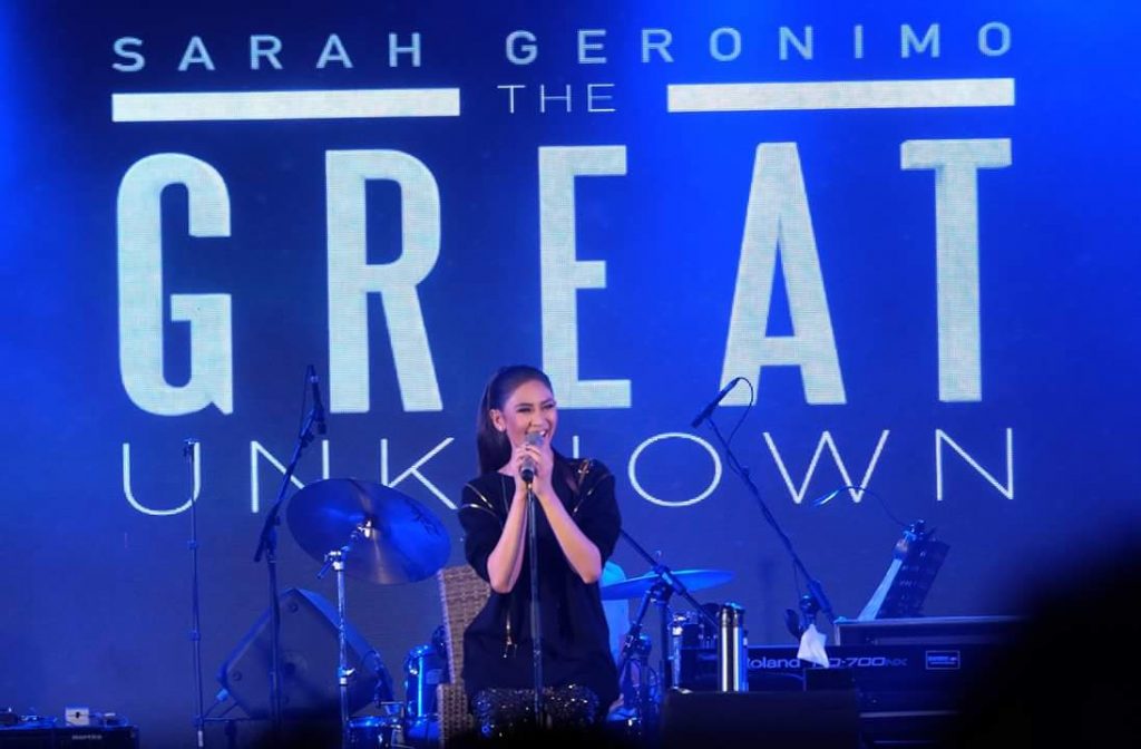 Sarah Geronimo's The Great Unknown Concert Live in Davao