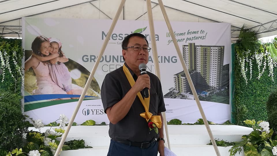 Cebu Landmasters Joint Venture Yuson Excellence Soberano Inc. GroundBreaking of MesaTierra Garden Residences 1 Jose Soberano