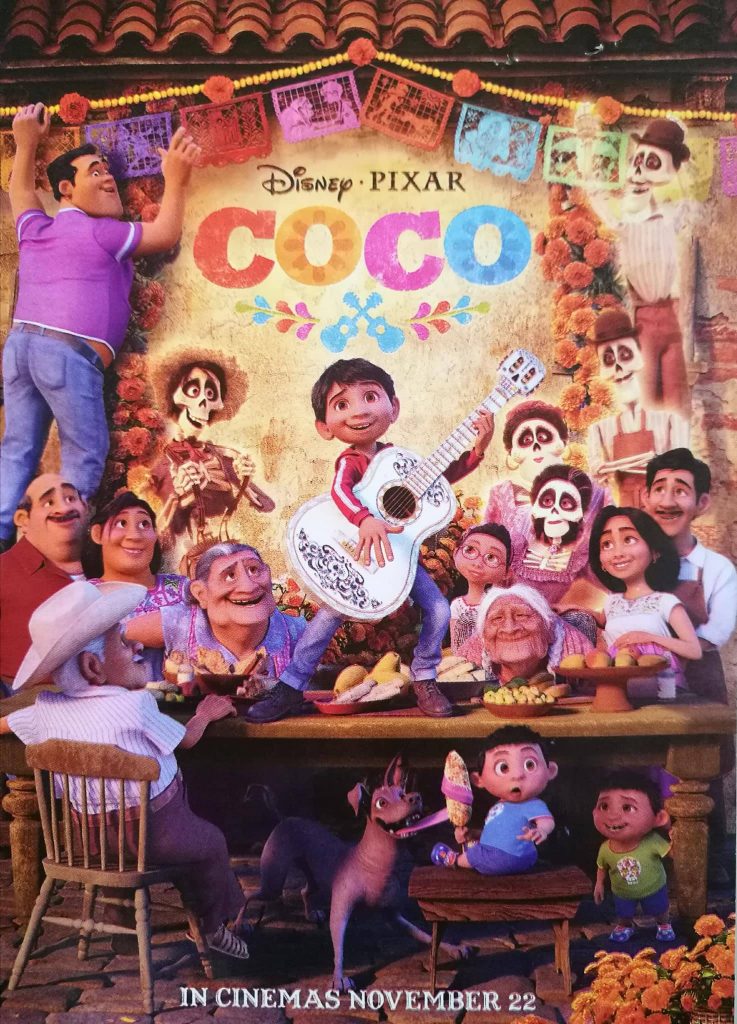 Disney Pixar Coco Movie Poster