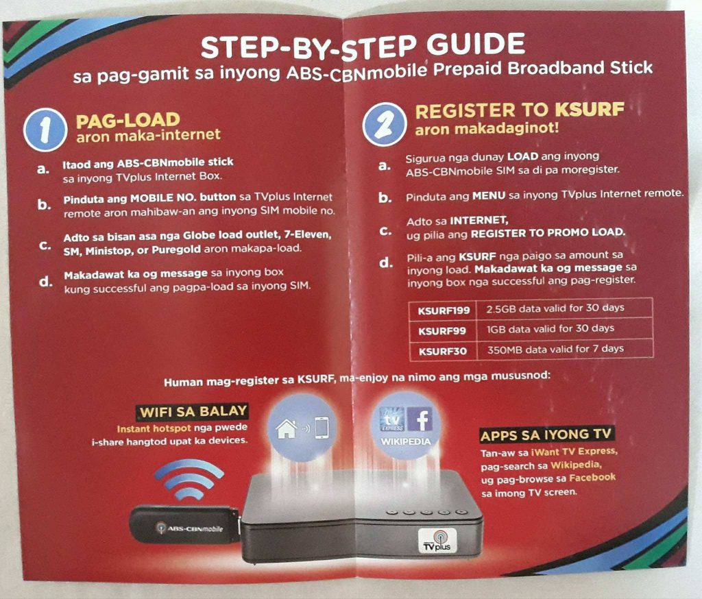 ABS CBN TV Plus Internet Step by Step Guide