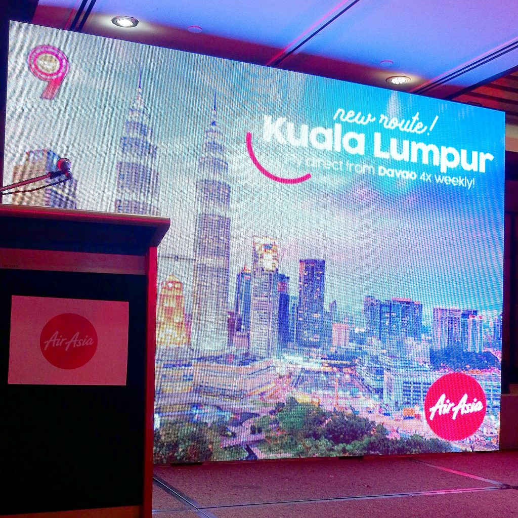 Mayor Inday Sara Duterte Officiate the New AirAsia Davao to Kuala Lumpur Direct Flight Route