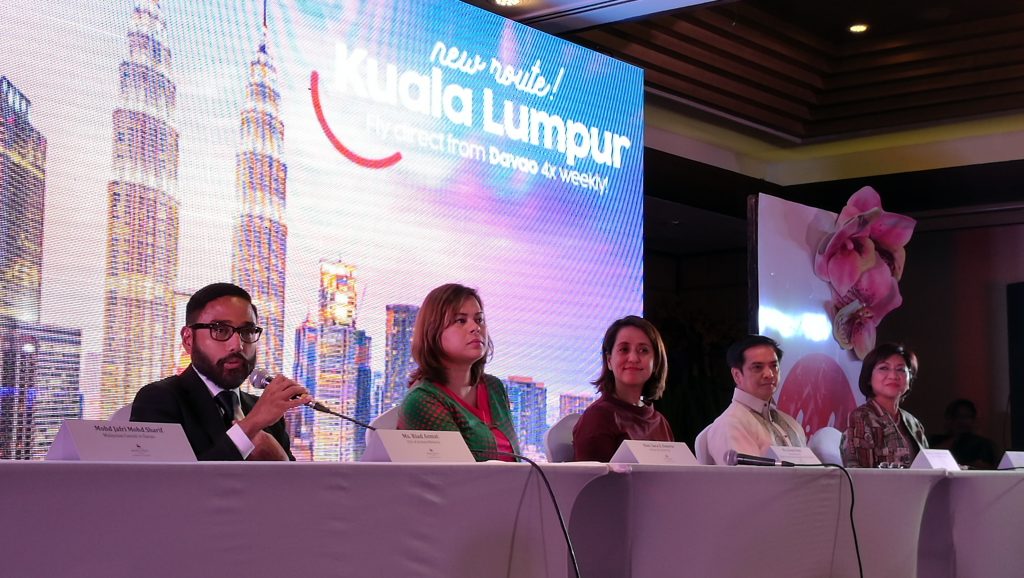 Mayor Inday Sara Duterte Officiate the New AirAsia Davao to Kuala Lumpur Direct Flight Route