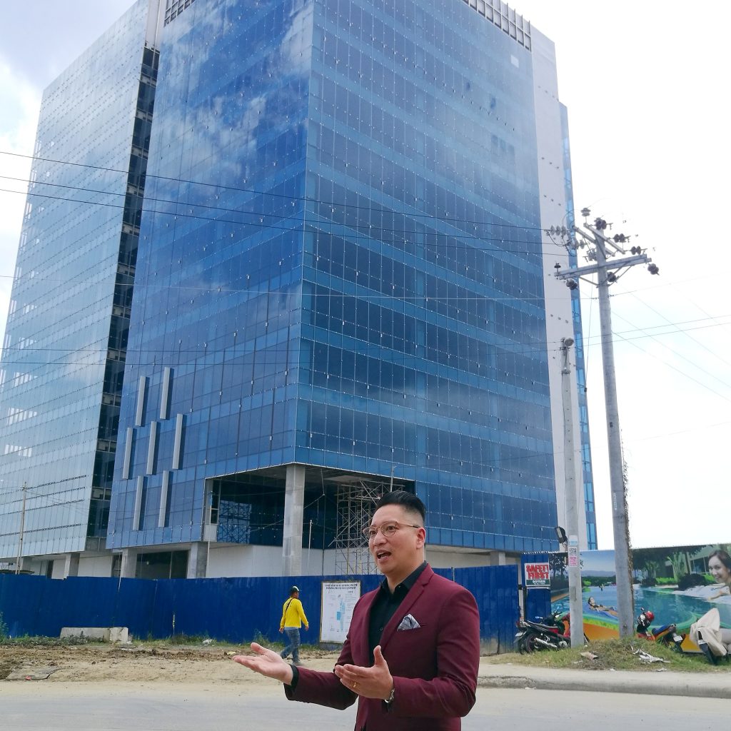 Senior Vice President Jericho P. Go - MEGAWORLD Develops Davao Park District To Smart Township - Iconic Davao clock tower