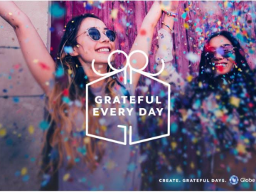Grateful Everyday. Globe Rewards. Happy 917 Day image from Globe Telecom