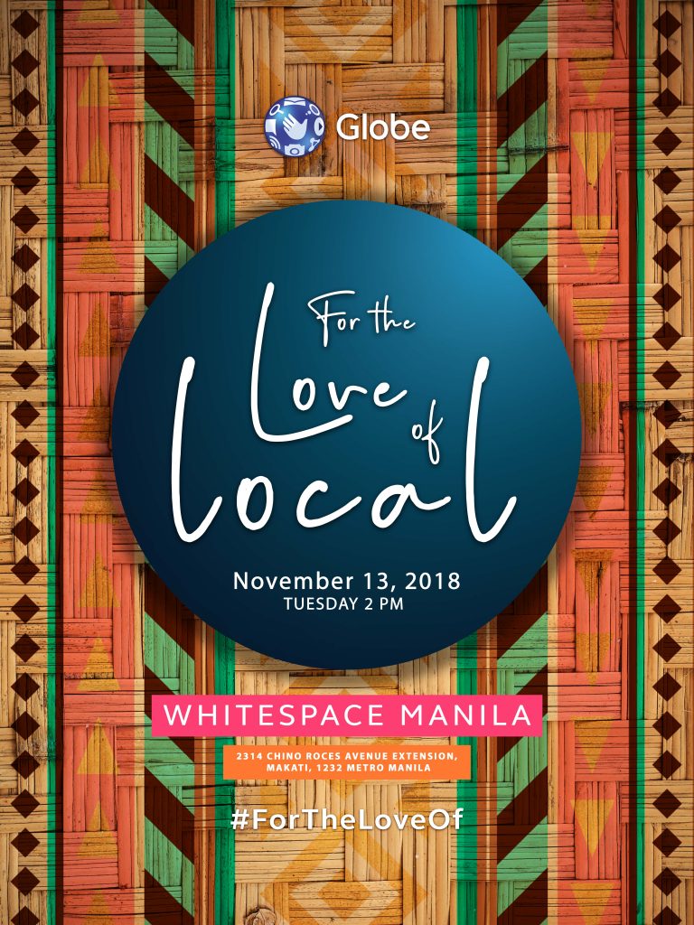 Globe shows local love KV