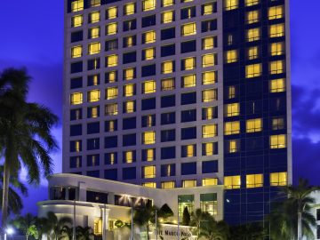 Marco Polo Davao earns 2018 TripAdvisor Certificate of Excellence - MPD Exterior at Night
