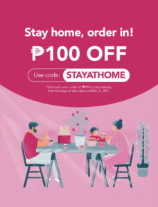 Foodpanda PH Stay At Home 