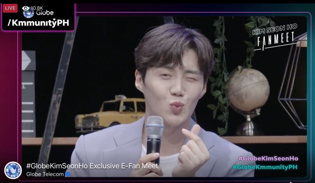#TeamGoodBoy: Globe Welcomes Kim Seon Ho to the Family via e-Fan Meet