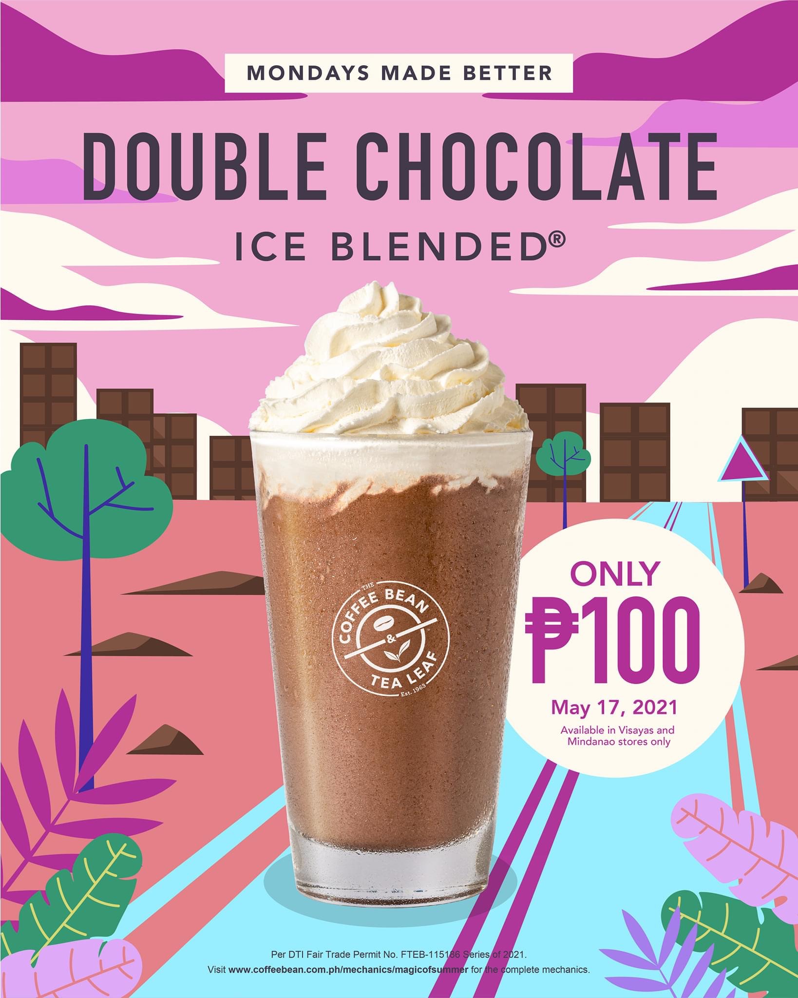 Mondays Made Better by Coffee Bean & Tea Leaf (CBTL) Double Chocolate