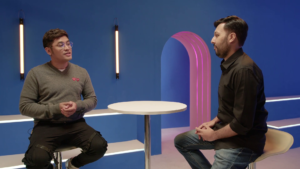 Winsley Bangit with Prab Singh of GCASH