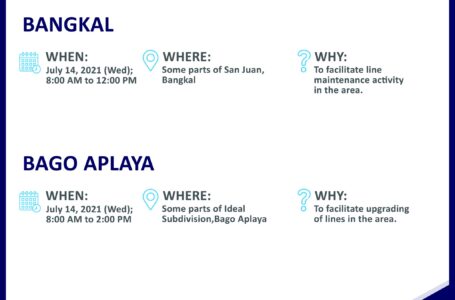 Davao Light & Power Co. Scheduled Power Interruptions