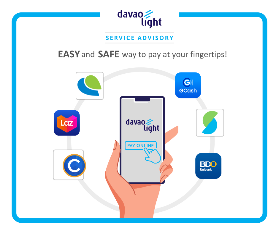 Davao Light UnionBank Service Advisory DAVAO LIFE