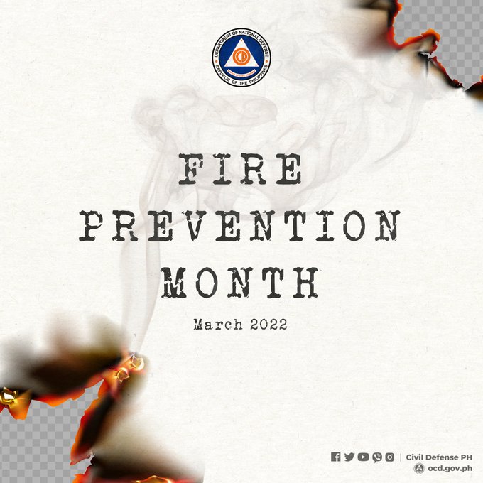 March 2022 is Fire Prevention Month DAVAO LIFE