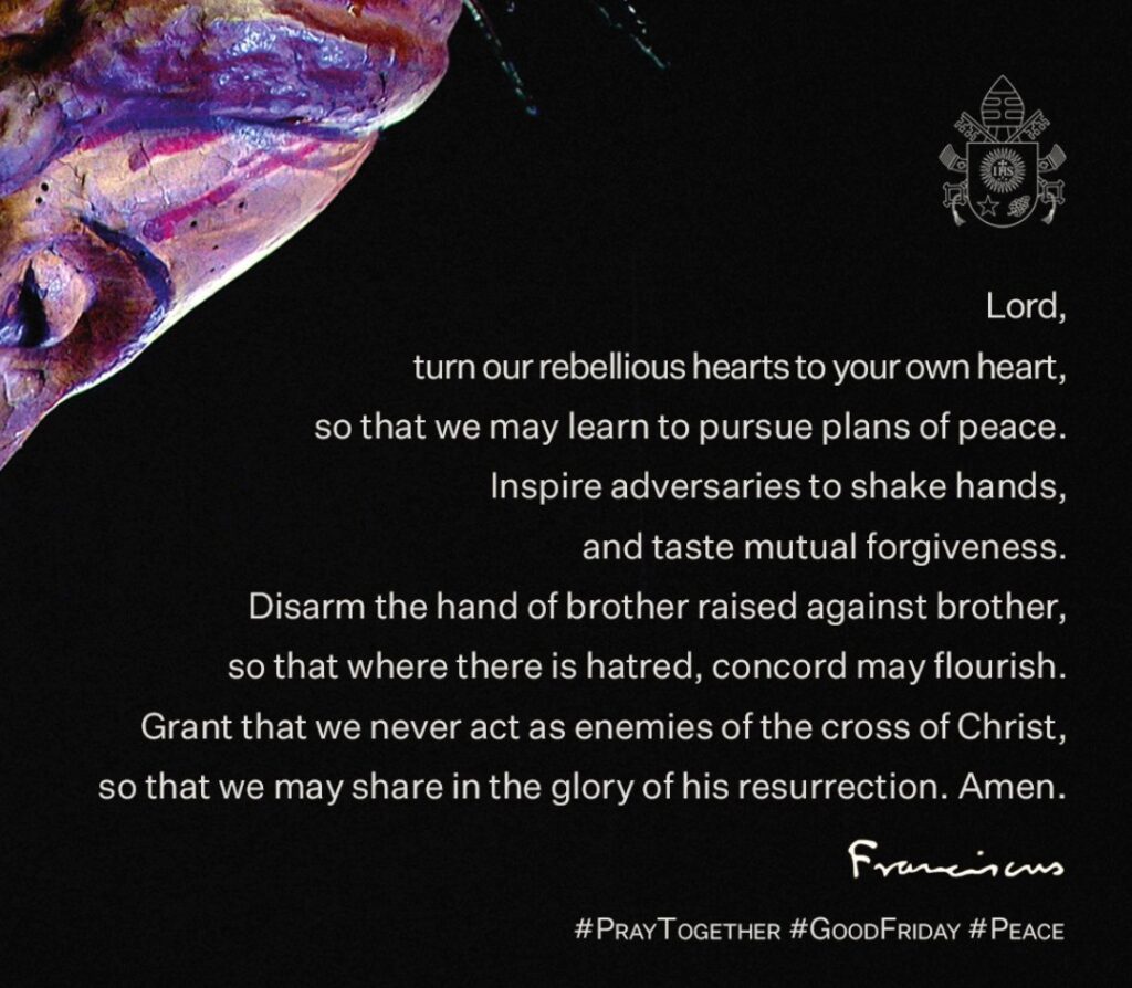 Good Friday April 15 2022