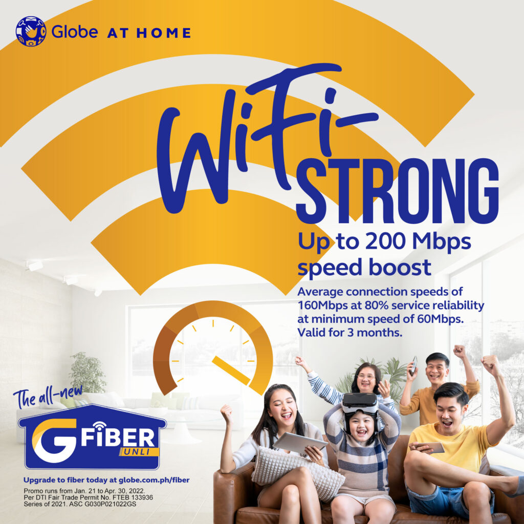 Globe At Home Provides Unli Strength To Power Filipinos’ Digital Lifestyle