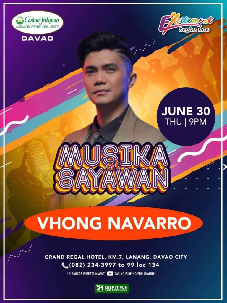 Watch Showtime Celebrity Vhong Navarro Perform at Casino Filipino in Grand Regal Hotel on June 30, 2022