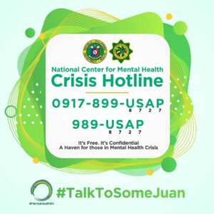 department of health doh national crisis hotline for mental health concerns