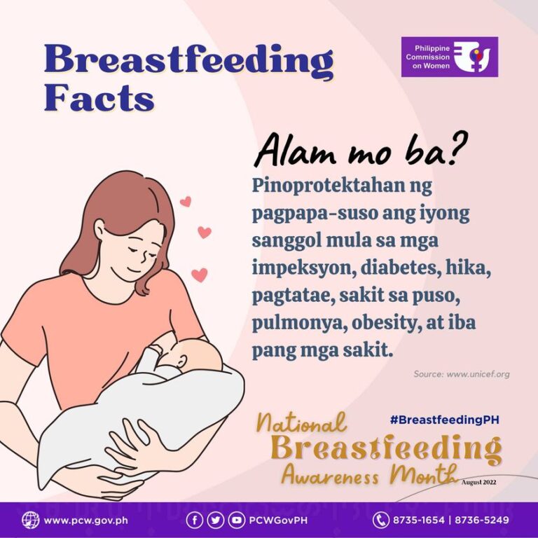 National Breastfeeding Awareness Month August 2022 DAVAO LIFE