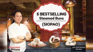 Best selling siopao Gourmet Bites Davao baking workshop by Chef Simone de Vera