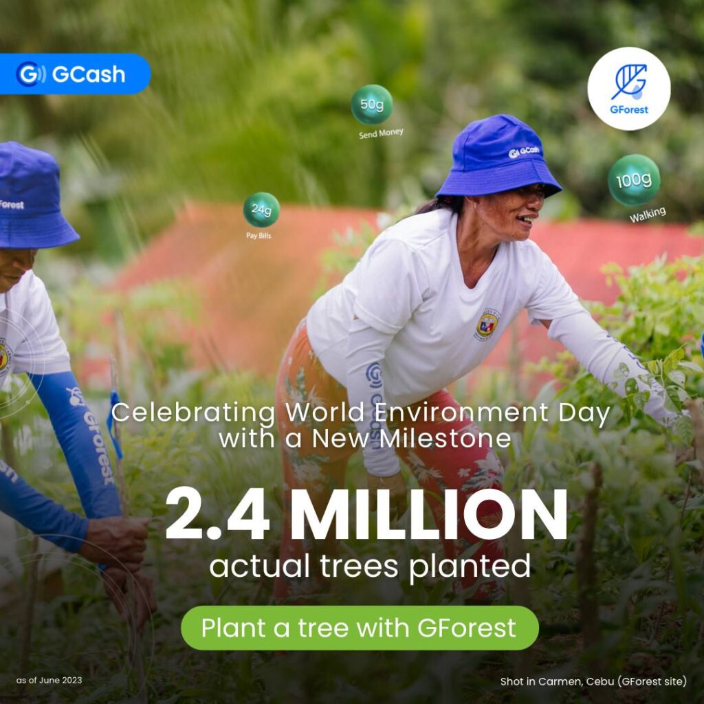 GForest GCash World Environment Day